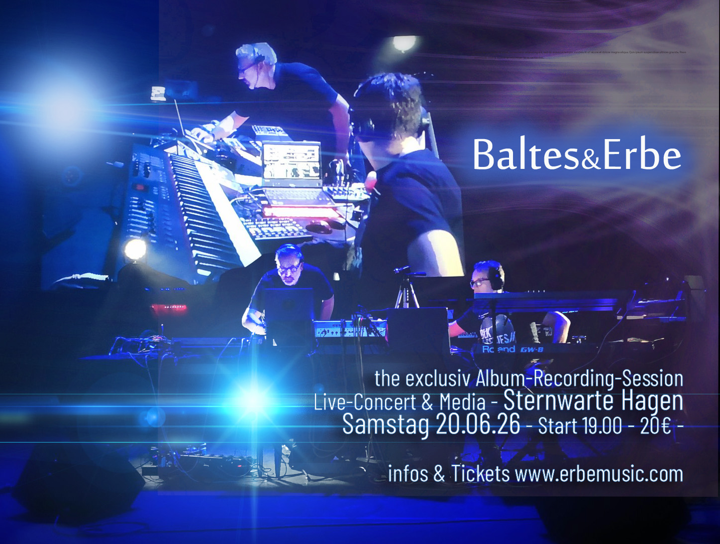Baltes & Erbe Live - Sternwarte Hagen 20.06. 