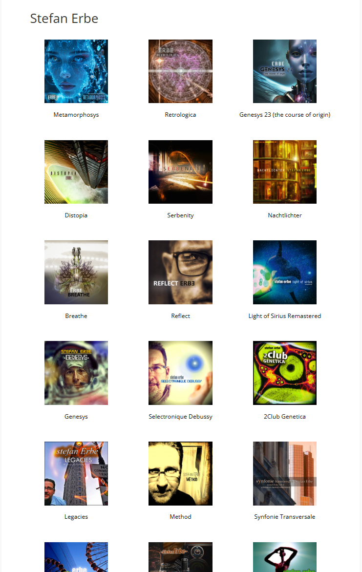 Musik, CDs, Free Downloads und Diskografie